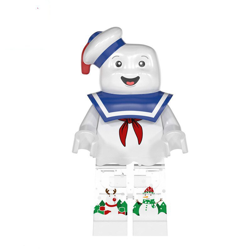 Christmas Santa Stay Puft Lego Superheroes Minifigure Block Toys