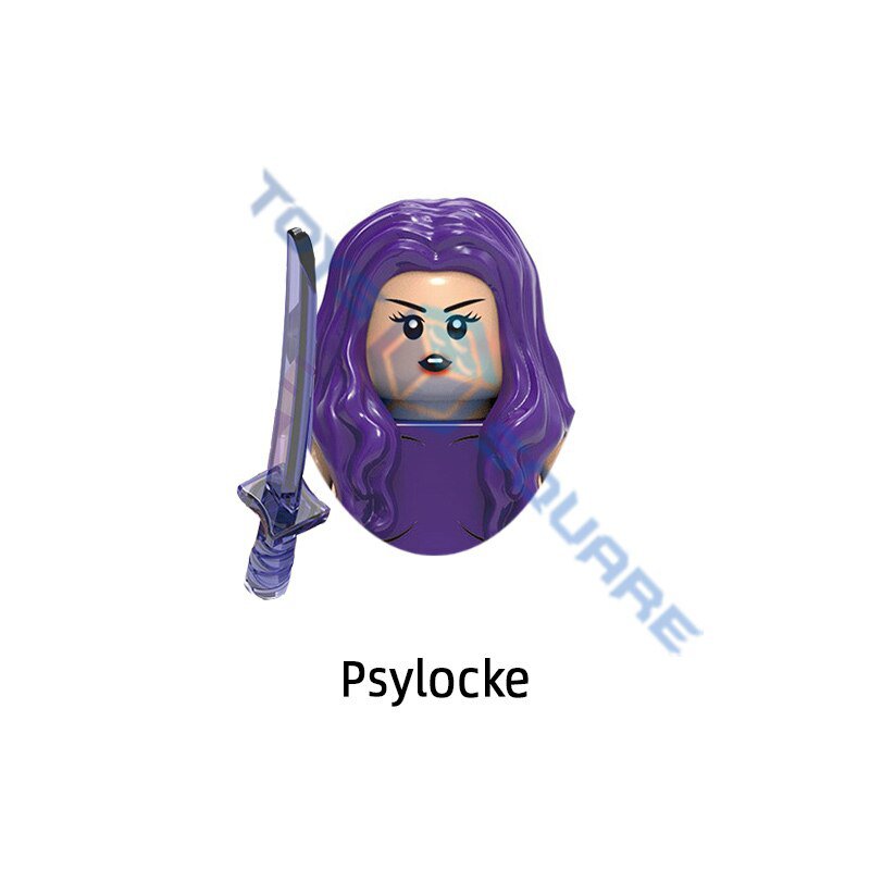 Psylocke Lego Minifigure Block Toys