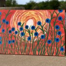 Field of Blue Peonies