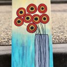 Tall Vase of Peonies