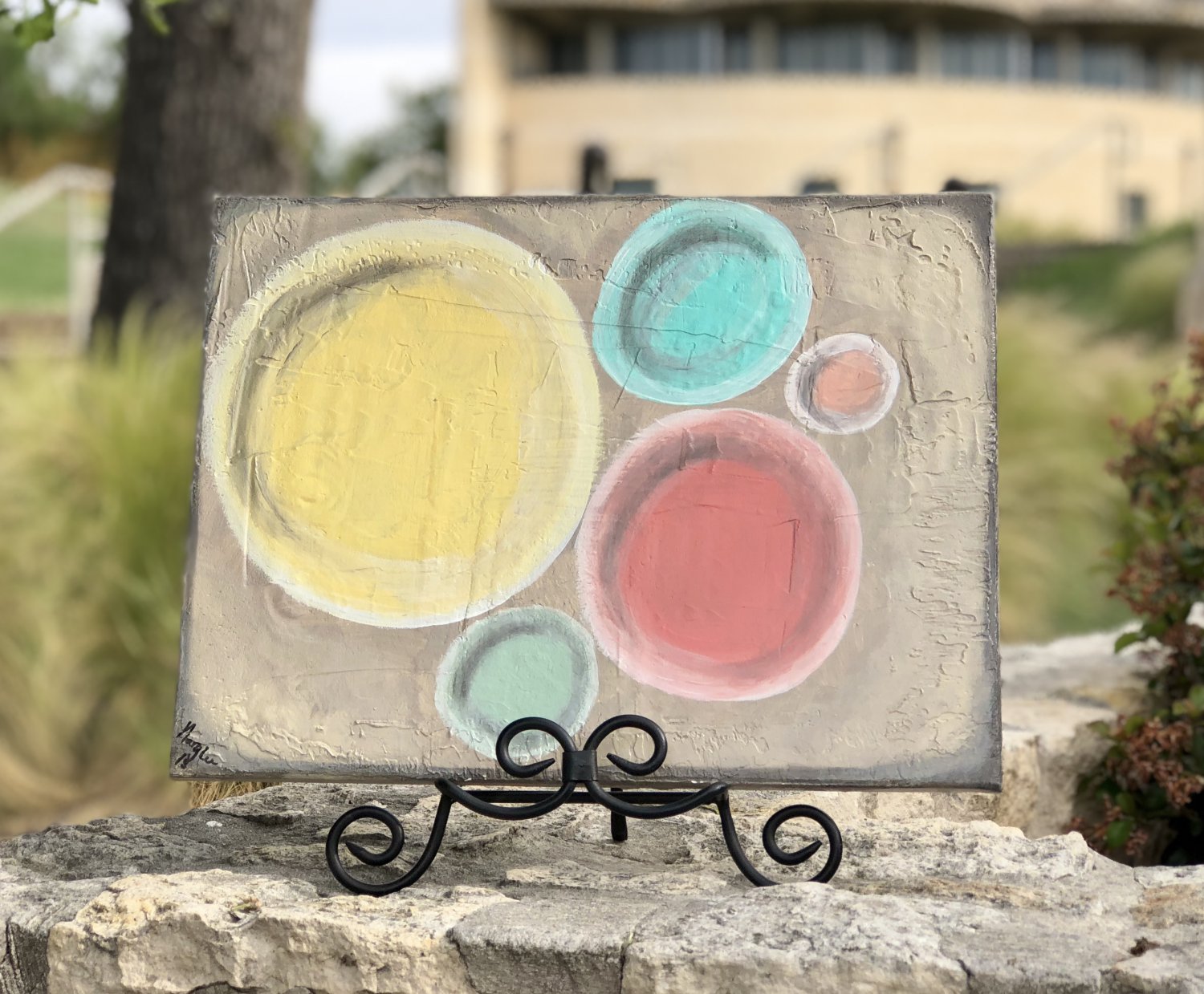 Textured Circles