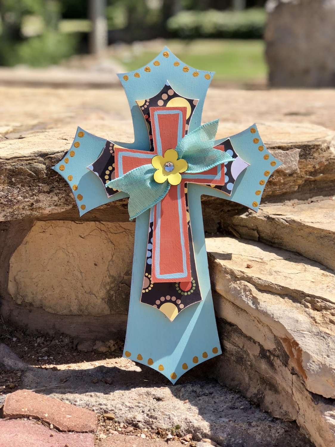 Turquoise Cross