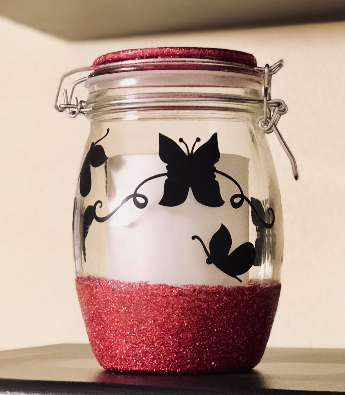 Pink Butterfly Nightlight