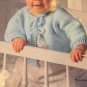 Baby Afghans Sweaters Vintage Brunswick Knitting and Crocheting Pattern 826