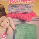American School of Needlework Easy Timeless Blankies Afghans Babies Toddlers Knitting Pattern 1445