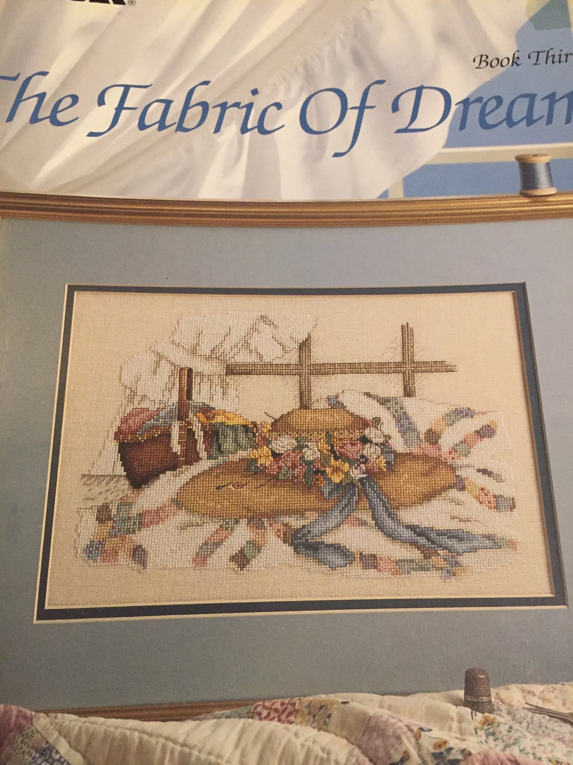 Leisure Arts Fabric of Dreams Counted Cross Stitch Leaflet 603 Book 13 by Paula Vaughn