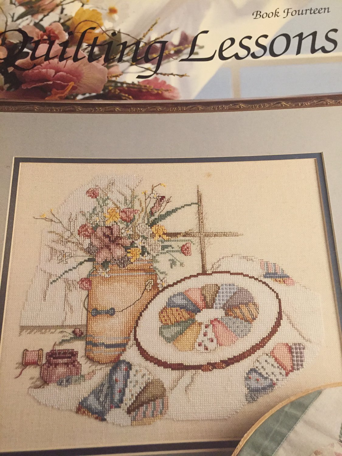 Leisure Arts Quilting Lessons  Counted Cross Stitch Leaflet 605  Book 14 by Paula Vaughn