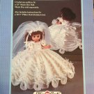 Musical Bride Pillow Doll, Music Box Doll, or Bed Doll Crochet Pattern Fibre Craft FCM232