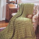 Sophisticated Style Crochet Afghans, 5 Designs by Barbara Shaffer, Leisure Arts #3862
