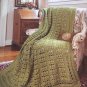 Sophisticated Style Crochet Afghans, 5 Designs by Barbara Shaffer, Leisure Arts #3862