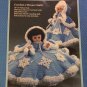 Snowflake Pillow Doll or Bed Doll Crochet Pattern Fibre Craft FCM199 ♥