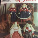 SIMPLICITY CRAFT PATTERN 8270 23" BUNNY & WESTERN OUTFITS UNCUT