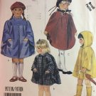 Easy McCall's Pattern 3452 Children's Unlined Capes Raincoat Smock uncut sewing pattern size 5 6 Easy McCall's Pattern 3452 Children's Unlined Capes Raincoat Smock uncut sewing pattern size 5 6