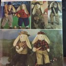 Simplicity 7836 Pattern Bunny + Clothes Baseball Football Fisherman Hunter Safari Aviator Clothes Simplicity 7836 Pattern Bunny + Clothes Baseball Football Fisherman Hunter Safari Aviator Clothes