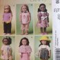 McCalls 6526 Sewing pattern for 18 Inch Doll Clothes- Fits American Girl Dolls