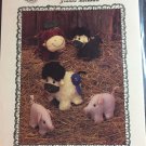 Farmyard Animals Sewing Pattern Best of Show Cow, pig, sheep Tomorrow's Treasures Joanne Burkhart Farmyard Animals Sewing Pattern Best of Show Cow, pig, sheep Tomorrow's Treasures Joanne Burkhart