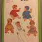 Simplicity 8817 Pattern for Doll Wardrobe Large 17 to 18 In. Doll, Dress, Coat, Romper, From 1978,