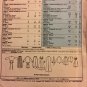 McCall's Pattern 7774 Fashion Doll Clothes Pattern 1980's Karate Lounge Outfits