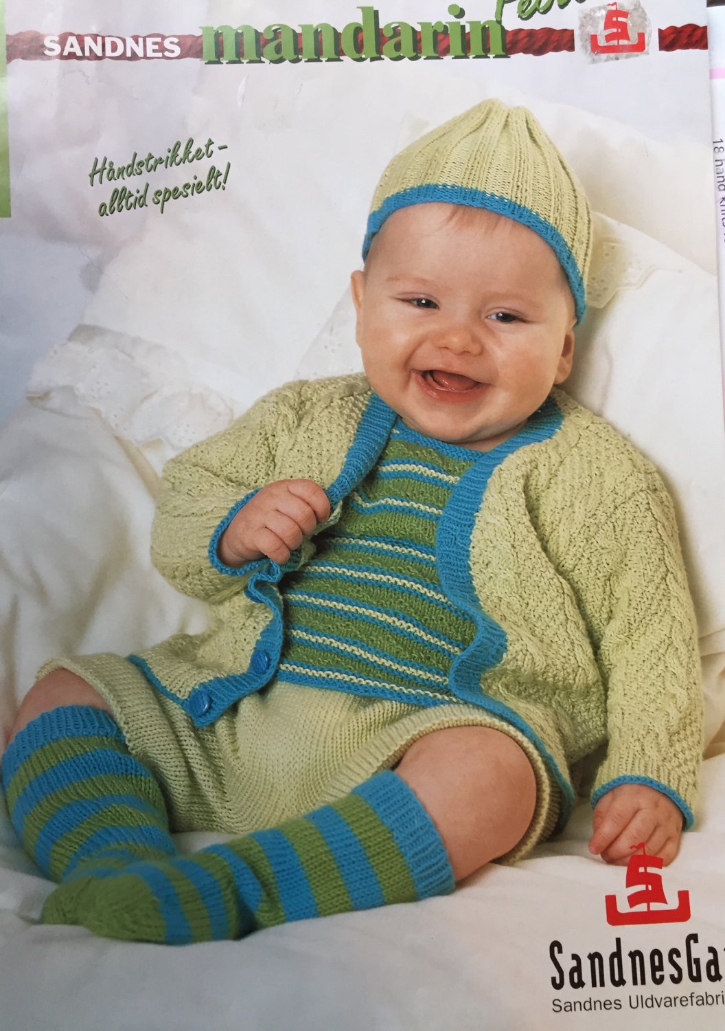 Sandnes Baby Scandinavian Knitting 0407 SandnesGarn Mandarin Petit