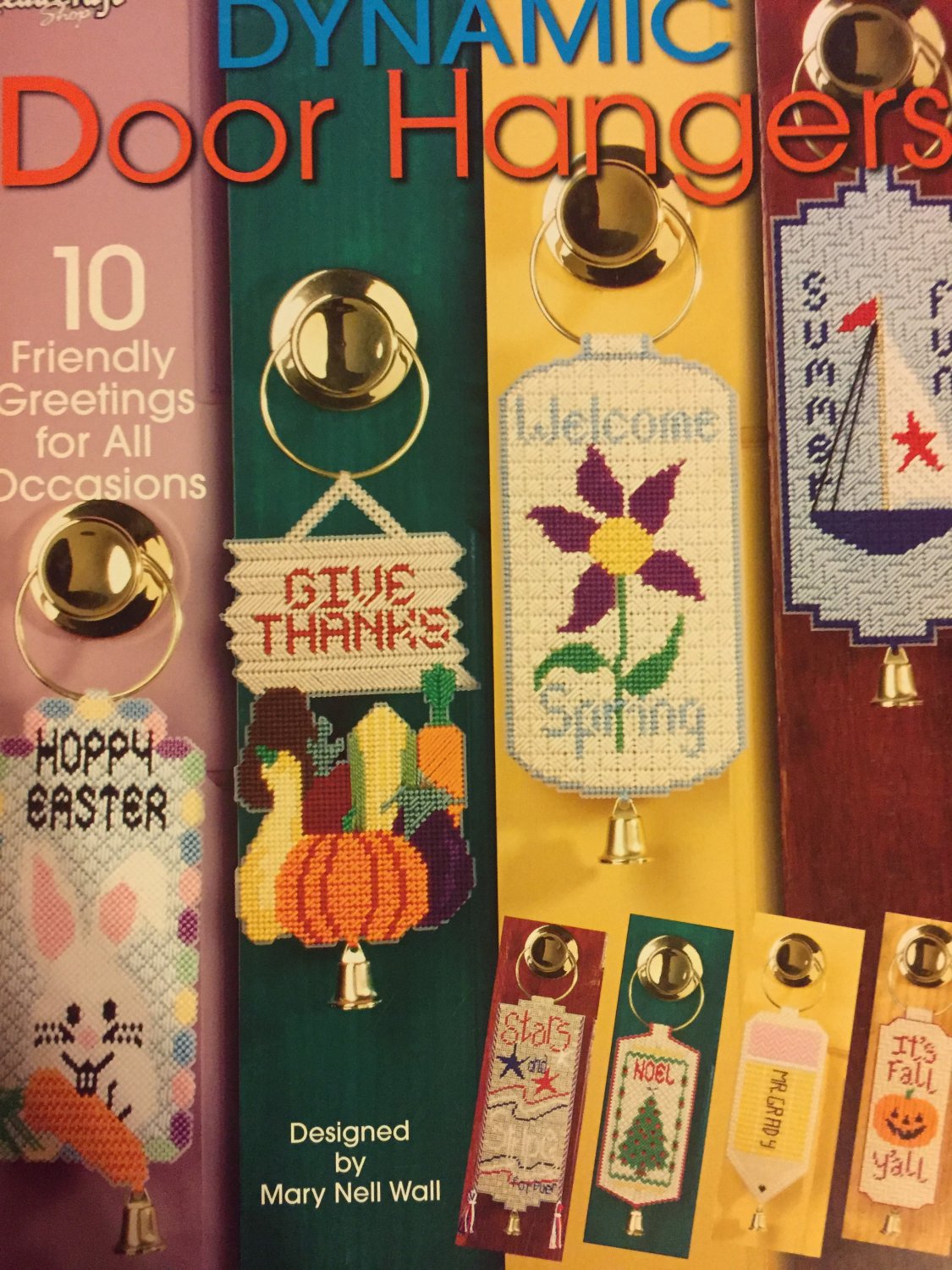 Dynamic Door Hangers, Needlecraft Shop, Pattern Leaflet #844332