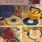 Dishcloths in the Round  Leisure Arts 2705 Crochet Pattern 17 Designs