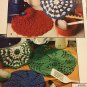 Dishcloths in the Round  Leisure Arts 2705 Crochet Pattern 17 Designs