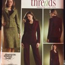 Simplicity 3962 Womens Suit Size 20 to 28 Sewing Pattern Threads Collection