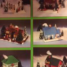 Plastic Canvas Pattern Leaflet The Christmas Village Vol. 3 American School of Needlework 3025