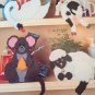 Shelf Sitters, Plastic Canvas Pattern Booklet American School of Needlework 3097