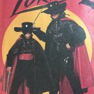 Zorro Super Hero Halloween Costume, Sewing Pattern McCalls 6689 Cape, Shirt, Mask, Gauntlets Zorro Super Hero Halloween Costume, Sewing Pattern McCalls 6689 Cape, Shirt, Mask, Gauntlets