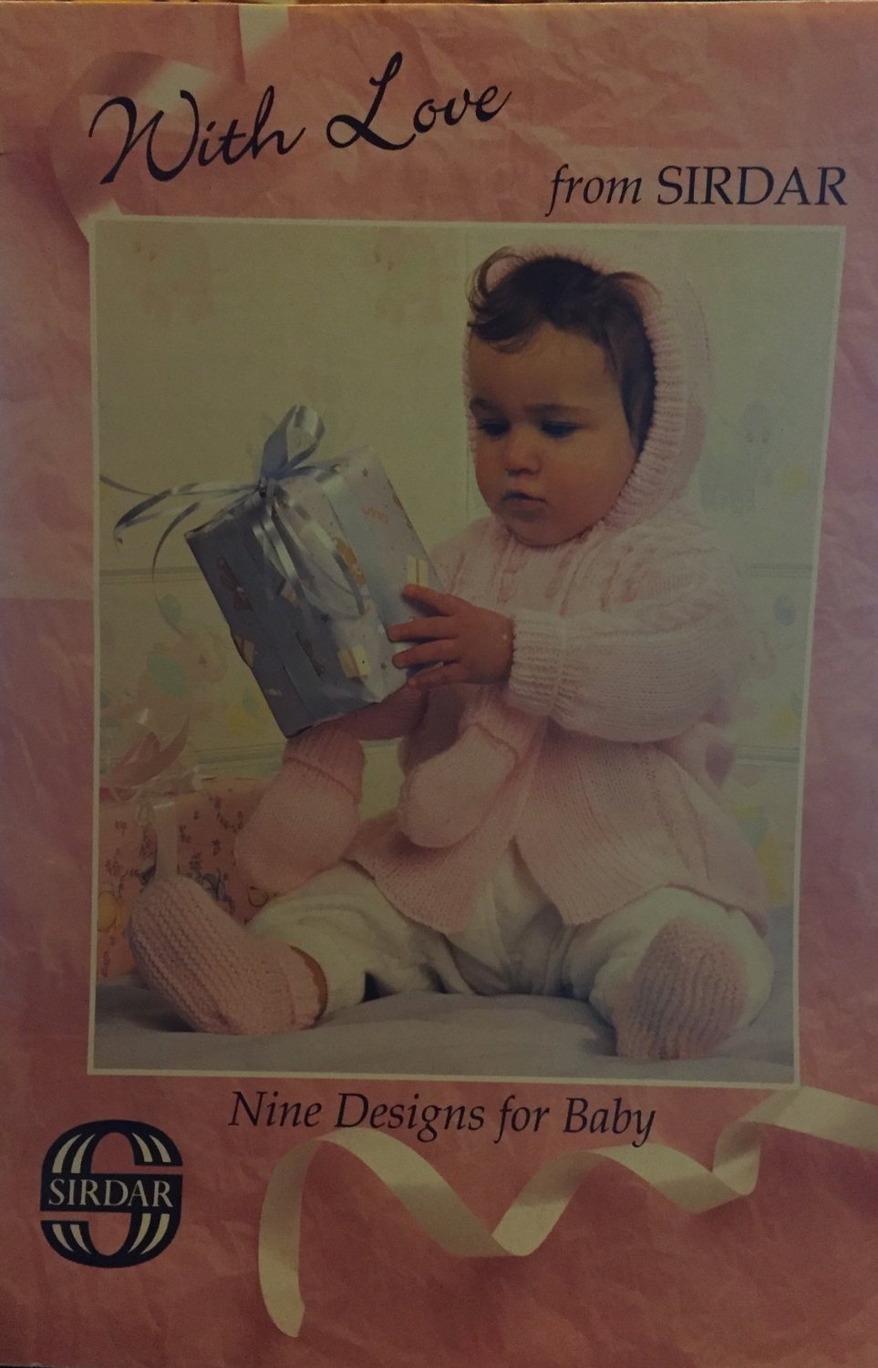 WITH LOVE FROM SIRDAR. 9 DESIGNS. BABY KNITTING PATTERNS BOOK.203