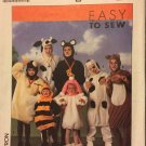 Cow Dog Squirrel Lamb Bee Adult Animal Halloween Costume Simplicity 9305 X Small to Large UNCUT Cow Dog Squirrel Lamb Bee Adult Animal Halloween Costume Simplicity 9305 X Small to Large UNCUT