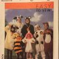 Cow Dog Squirrel Lamb Bee Adult Animal Halloween Costume Simplicity 9305 X Small to Large UNCUT