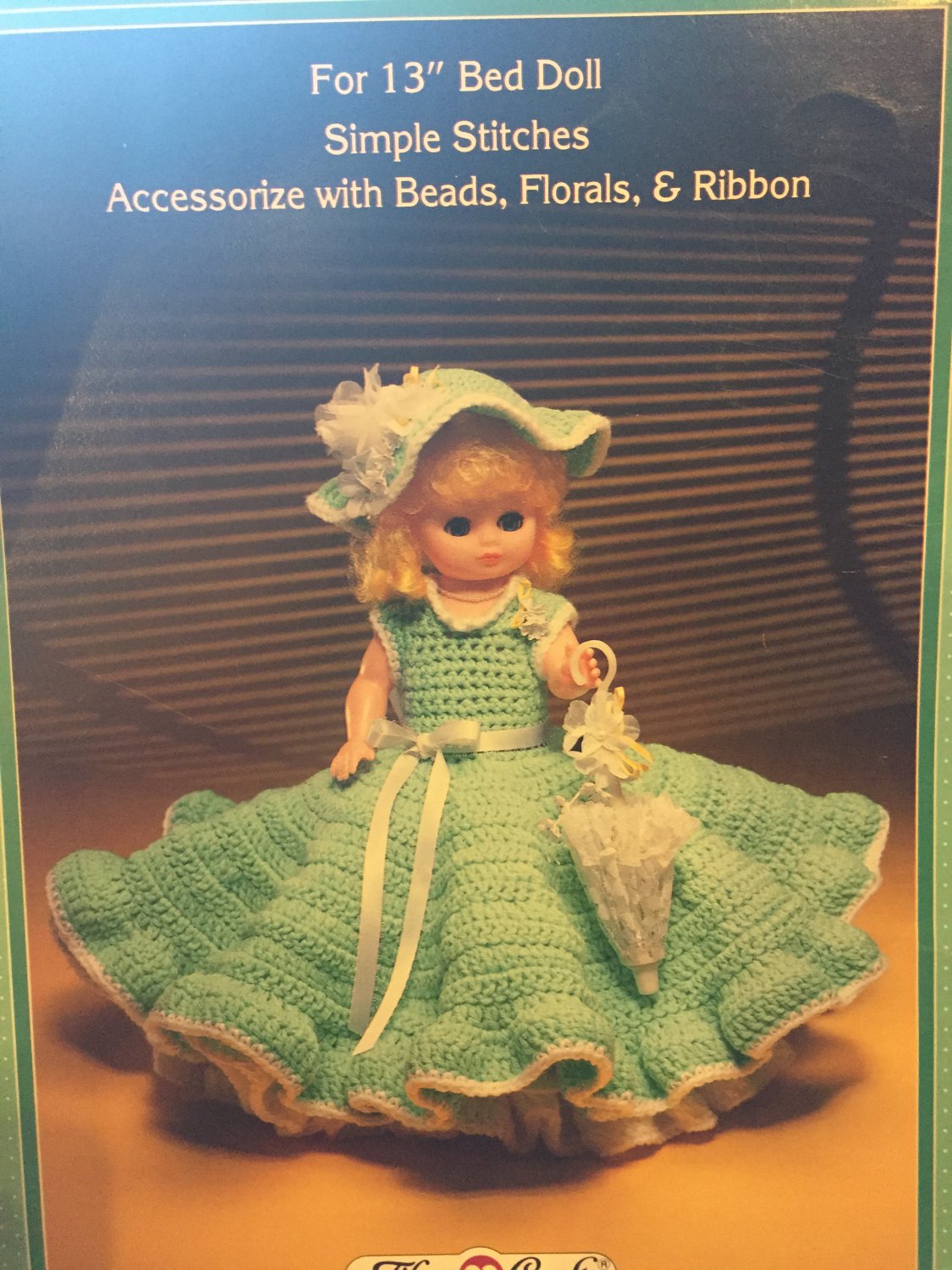 Bridesmaid Gown to Crochet Pattern Fibre Craft FCM199 ♥