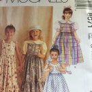 Easy Summer dress Girls Sewing Pattern, Blouse, Jumper or Sundress, Child size 4 5 6 McCalls 8071 Easy Summer dress Girls Sewing Pattern, Blouse, Jumper or Sundress, Child size 4 5 6 McCalls 8071
