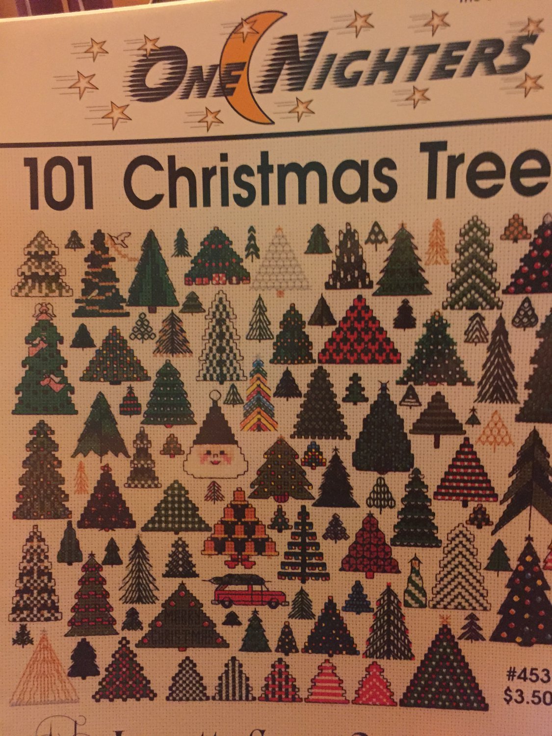 One Nighters 101 Christmas Cross Stitch charts Jeanette Crewes