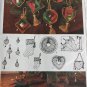 Christmas Holiday Tree Skirt Wreath Stocking Ornaments Simplicity 8159 Sewing Pattern