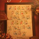 Angel Alphabet Cross Stitch Pattern Leisure Arts Leaflet 2870