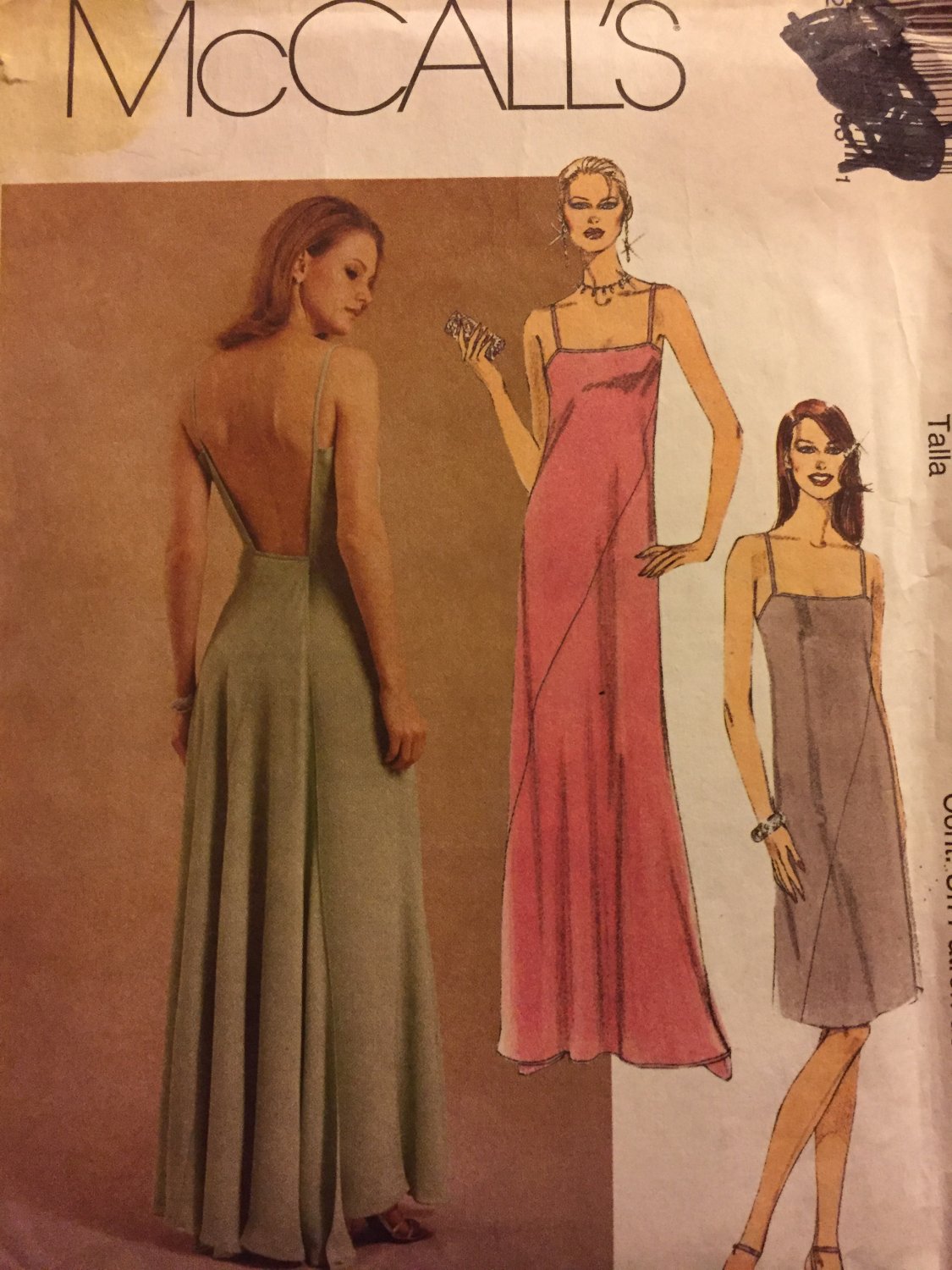 McCall's Sewing Pattern 2776 Misses' Self-Lined Special Occasion Dress and Scarf, Size 10 12 14