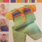 So-Bright Romper Sets 4 Designs Crochet Pattern Leisure Arts 3529