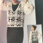 Crochet Chic Lacy tops Crochet Pattern Leisure Arts 2194 sizes medium large