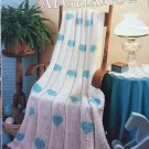 Quick Knit Afghans 2 by Joyce Vanderslice Leisure Arts 550 Knitting Pattern