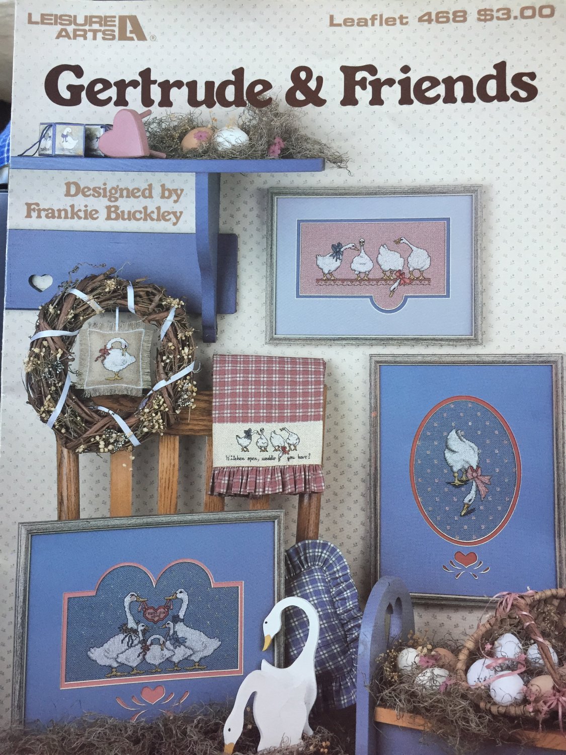 Gertrude & Friends Cross Stitch Charts Leisure Arts 468