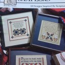 Patchwork Samplers designs inspired by Scripture Cross Stitch Charts Leisure Arts 24013