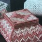 Tissue Cover Boxes Plastic Canvas Pattern Oriental Accents The Needlecraft Shop 903304