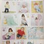 Coats Clark knitting and crochet book 0708 Beautiful Babies 12 patterns
