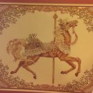 Teresa Wentzler Carousel Horse Spring Cross Stitch Chart JUST CROSS STITCH leaflet 99