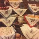 Kathie´s Bread CLoths by Kathy Rueger Cross Stitch Charts Leisure Arts Leaflet 2226
