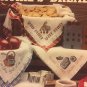 Kathie&Acirc;&acute;s Bread CLoths by Kathy Rueger Cross Stitch Charts Leisure Arts Leaflet 2226