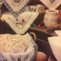 Kathie&Acirc;&acute;s Bread CLoths by Kathy Rueger Cross Stitch Charts Leisure Arts Leaflet 2226